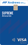 Visit New! Supreme Rewards Visa Signature® Credit Card page